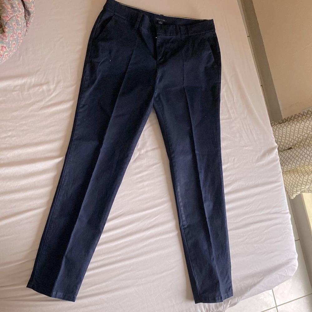 Tommy Hilfiger dark blue Hampton stretch slim chino